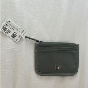Lululemon Athletica Green Compact Card Holder